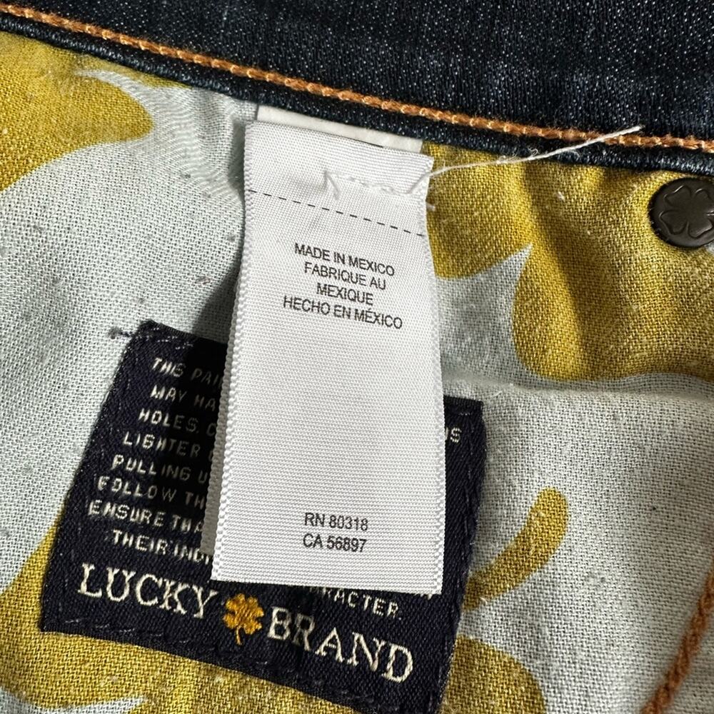 Lucky Brand Sofia Skinny Jeans Dark Wash Size 6/28 Ankle - Picture 7 of 9